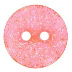 Embassy 36 0468 CX 2 Hole Pink Sparkle Button (4/card) .5"/13 mm